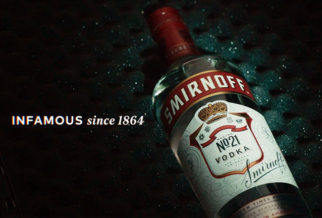 Diageo’s Smirnoff Vodka Launches ‘infamous Since 1864’ Campaign photo