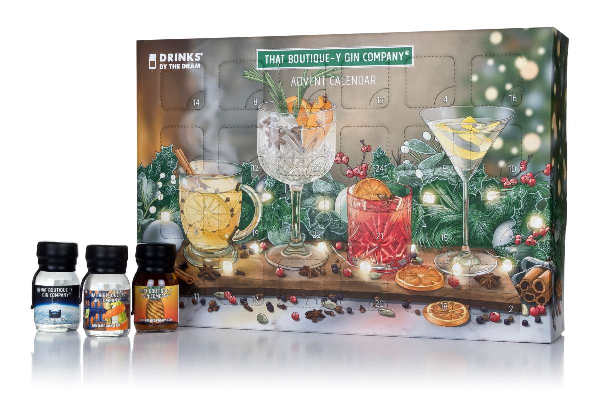 Snap Up The New Gin Advent Calendar Featuring 24 Distinctive Gins photo
