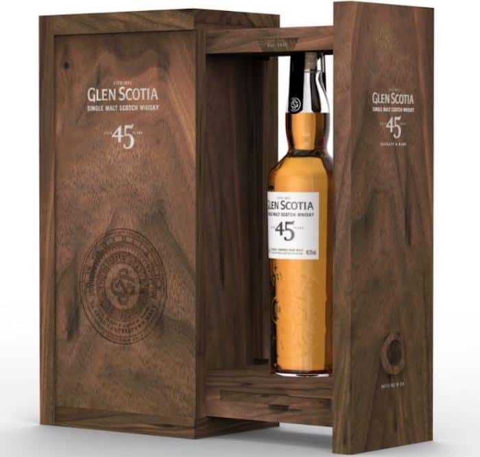 Glen Scotia Offers Up A 45 Year Old Scotch Single Malt Whisky photo