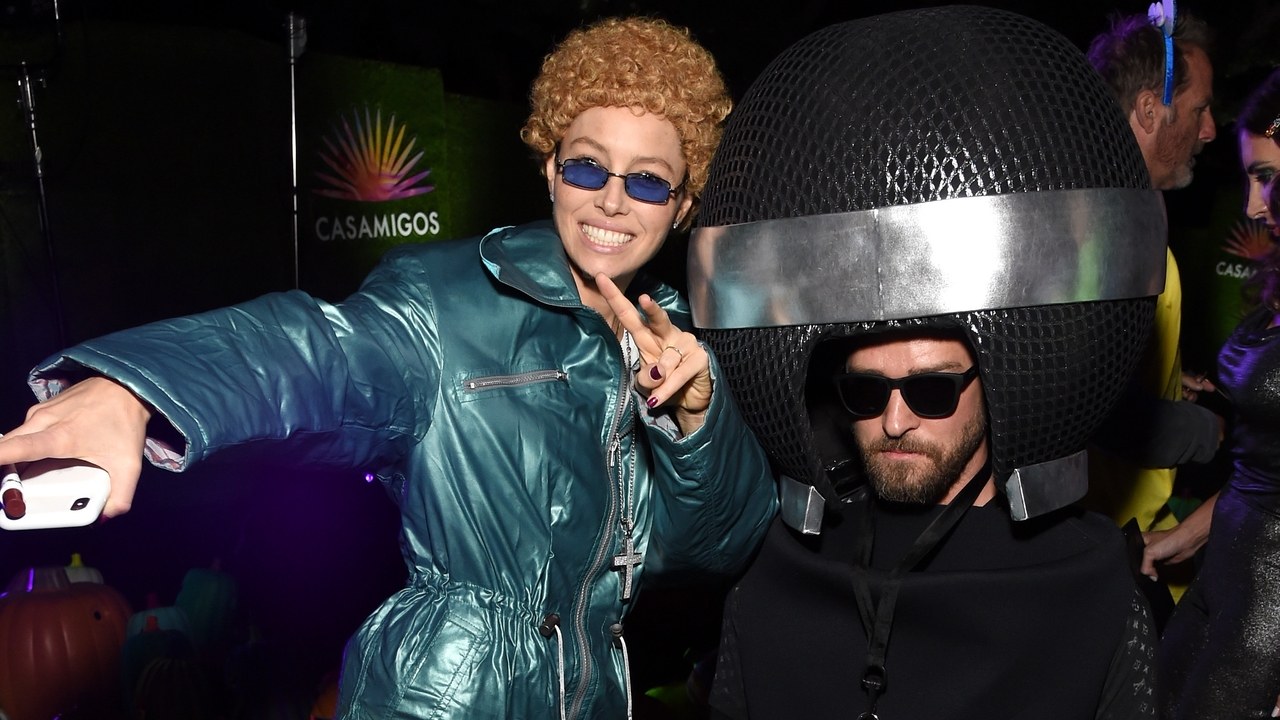 Inside The Casamigos Halloween Party With Cindy Crawford, Justin Timberlake, And A Lot Of Jennifer Lopez Versace Dresses photo