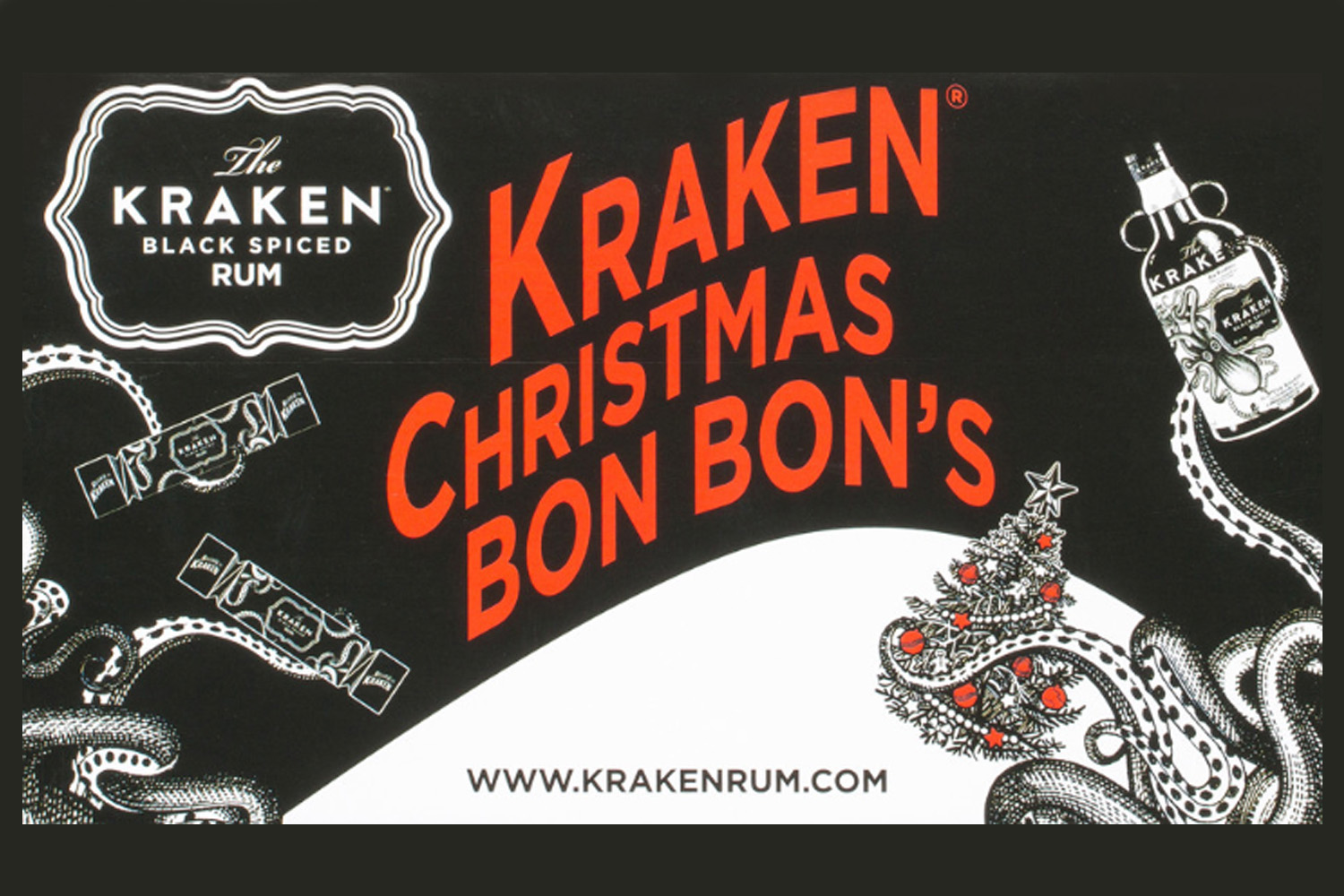 Kraken Have Released Luxury Spiced Rum Christmas Crackers photo