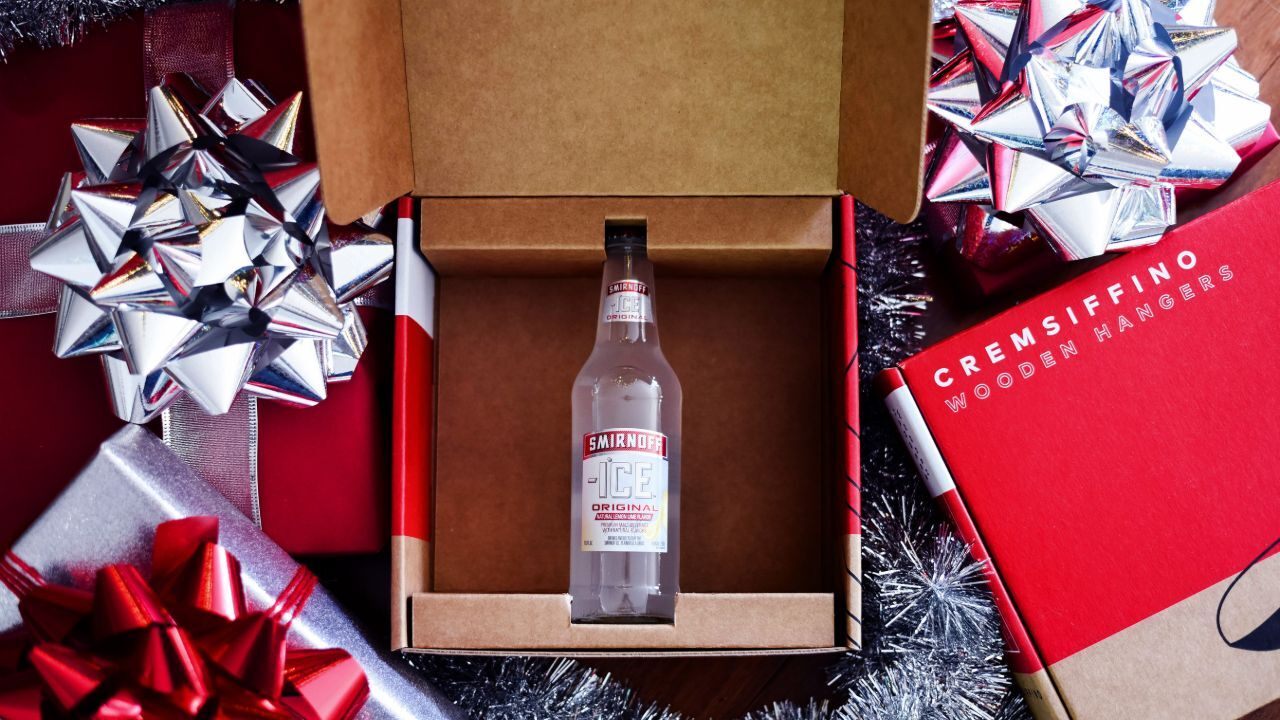 Smirnoff Ice Offers Phony Lame Christmas Gifts With Drink Hidden Inside photo