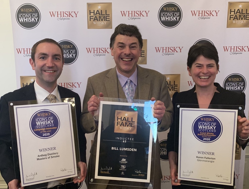 Dr Bill Lumsden Enters Whisky Hall Of Fame photo