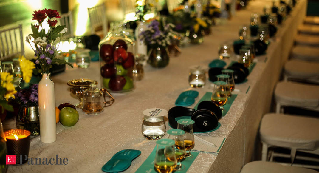 Inside The Glenlivet?s Whisky Tasting Event: A ?flavour? Wheel, Glowing Candles, Bowls Of Cheese & ?high? Spirits photo