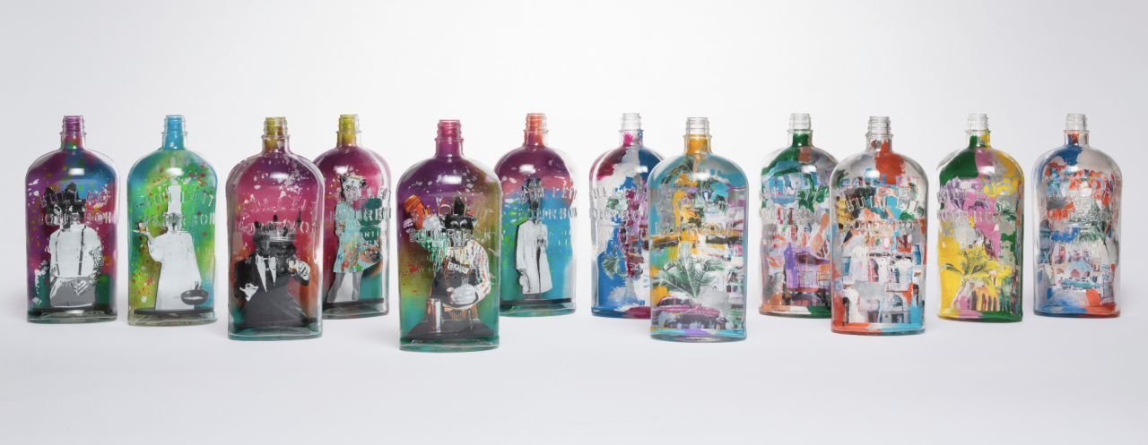 Bulleit Continues Its 3d Printed Frontier Experience With Art Bottle Exhibition photo