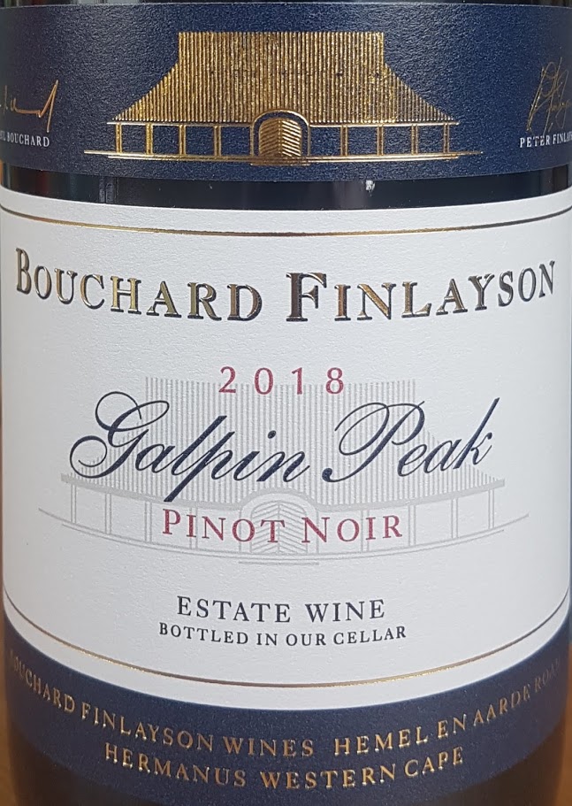 Bouchard Finlayson Galpin Peak Pinot Noir 2018 photo