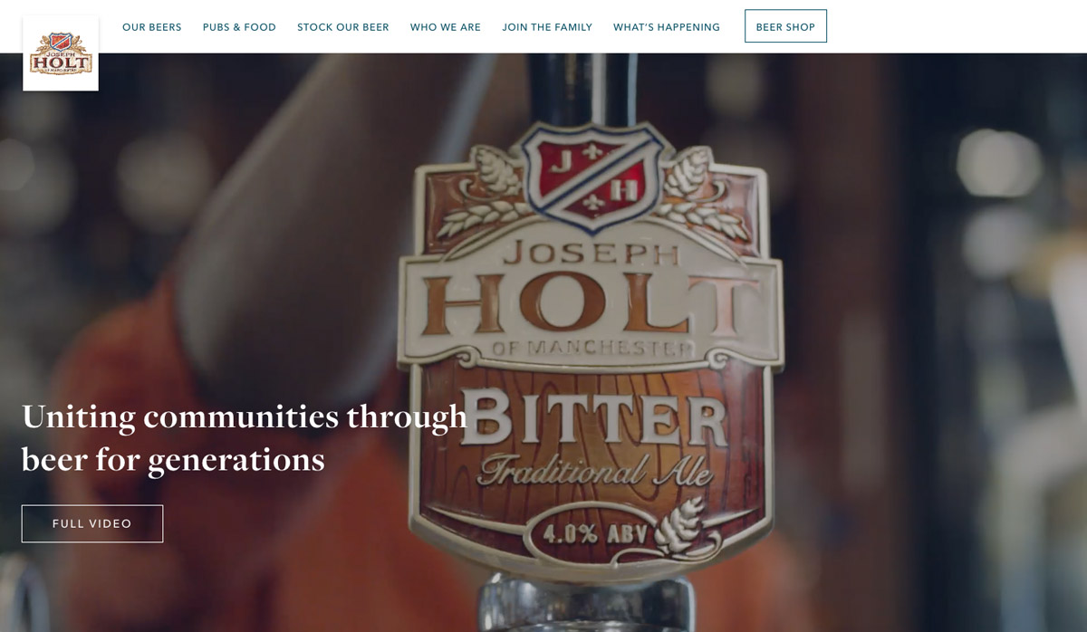 Joseph Holt Puts Community At The Heart Of Its Website ? Beer Today photo