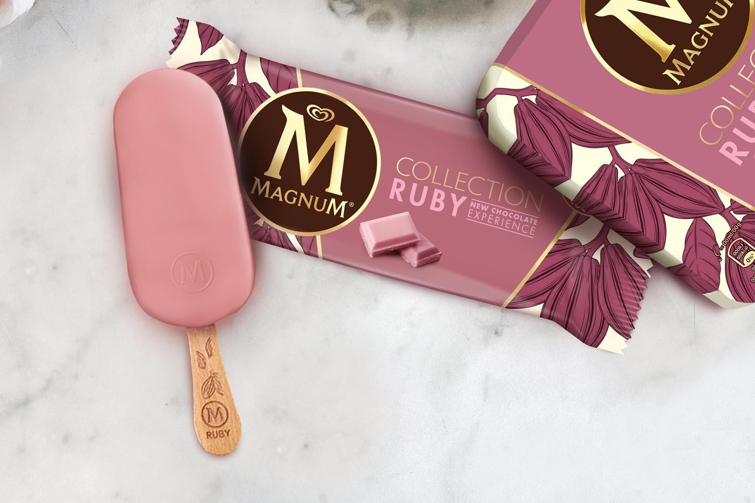 Magnum Launches World?s First Ruby Chocolate Covered Ice Cream photo