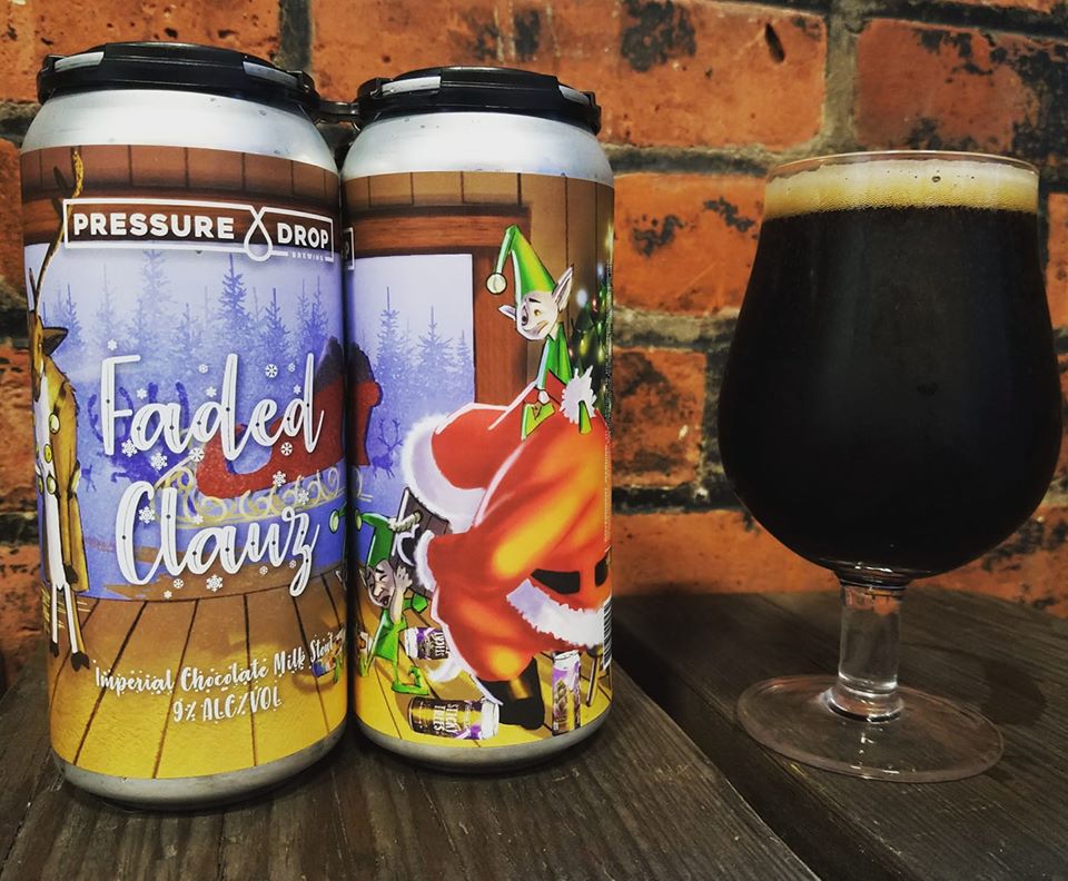 Santa Puking And Other Art On Buffalo Breweries’ Beer Cans photo