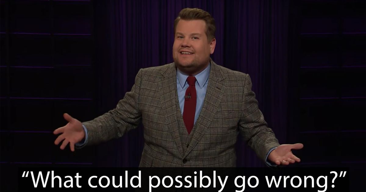 James Corden Mocks The Democratic Voting System Ahead Of The Next Caucus photo