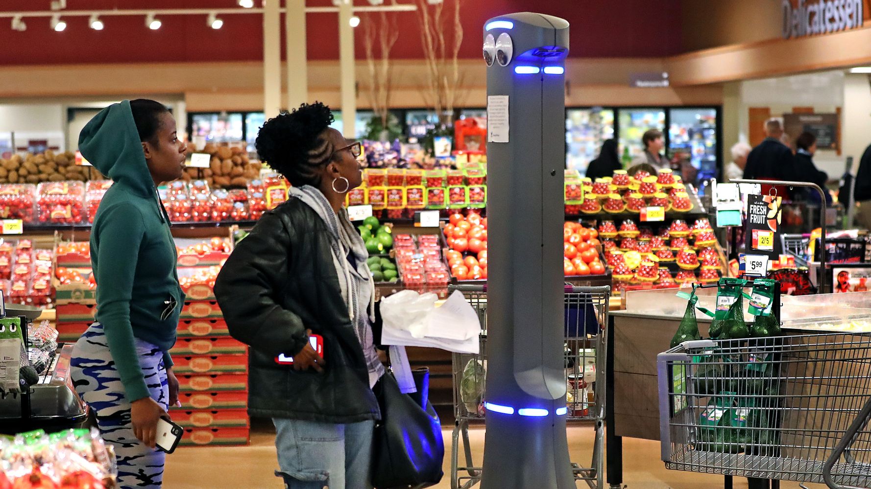 17 Tweets About Marty, The Shady Stop & Shop Robot photo