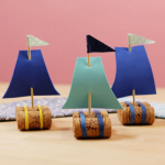How To Make Adorable Little Sailboats Out Of Wine Bottle Corks photo