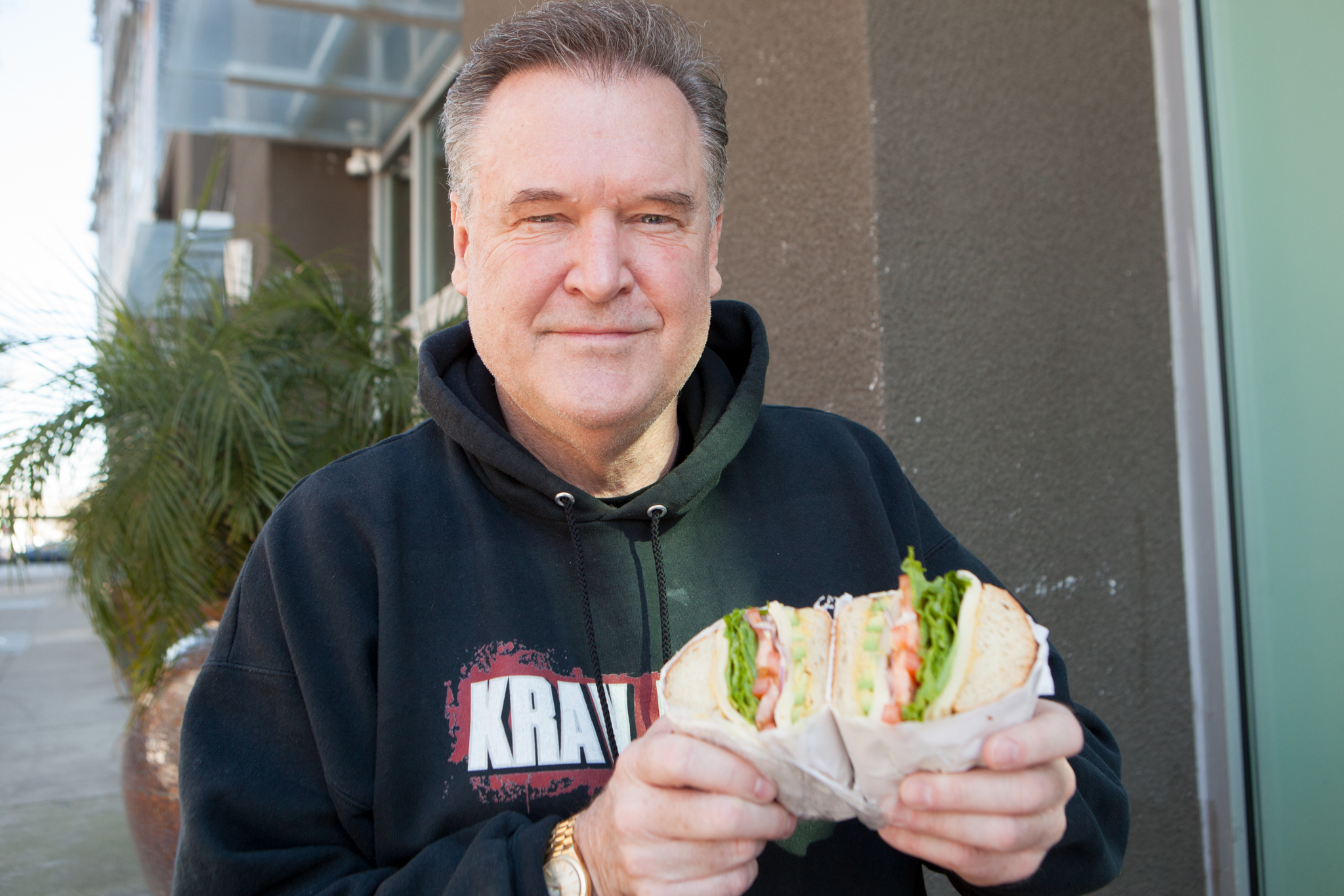 Eating A Sandwich With… Ktvu Anchor Frank Somerville photo