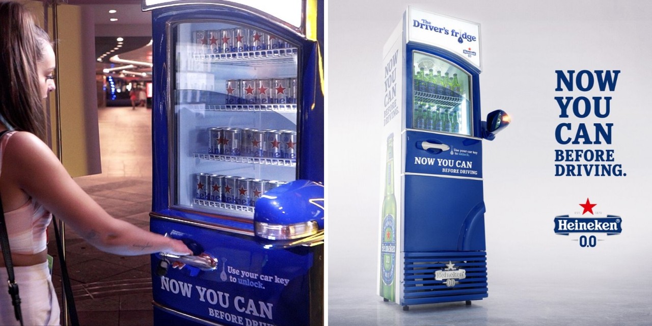 Heineken Uses Public Fridge To Encourage Singaporeans To Drink And Drive With Alcohol-free Drinks photo