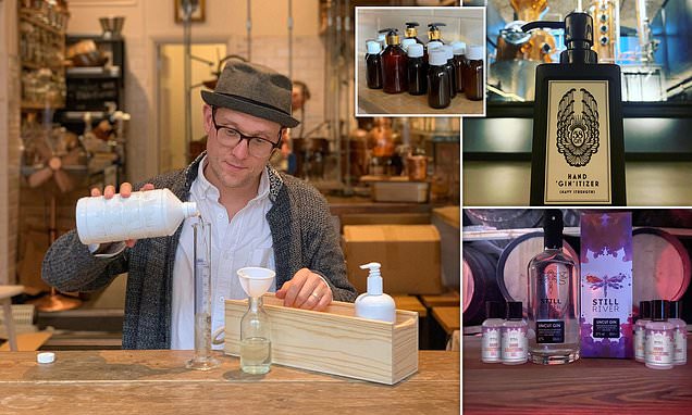 Britain’s Gin Distilleries Switch Production To Make Hand Sanitiser photo