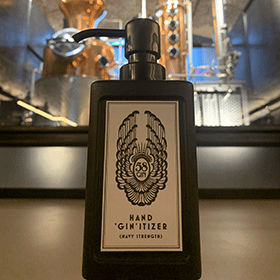 Gin Distillery Creates Hand Sanitiser For Benevolent Ball photo