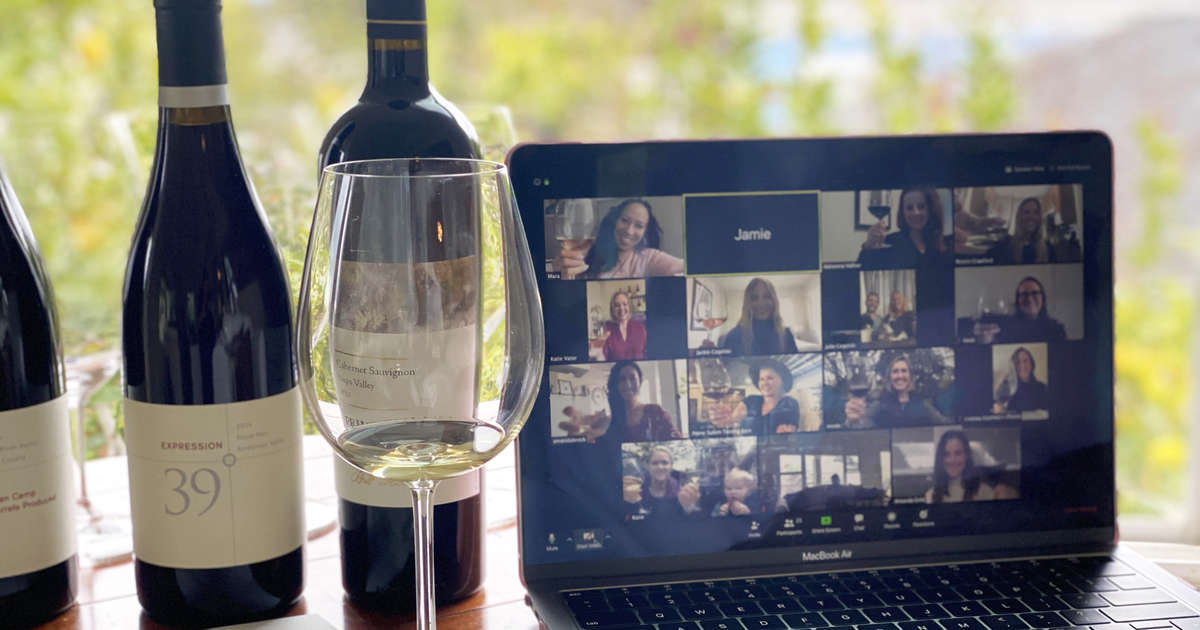 Winemakers Are Offering Private Virtual Wine Tastings So You Can (kind Of) Visit Napa Valley photo