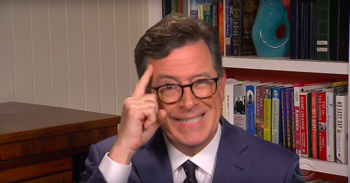 Stephen Colbert Would Like Someone To Tp His House For April Fools’ Day photo
