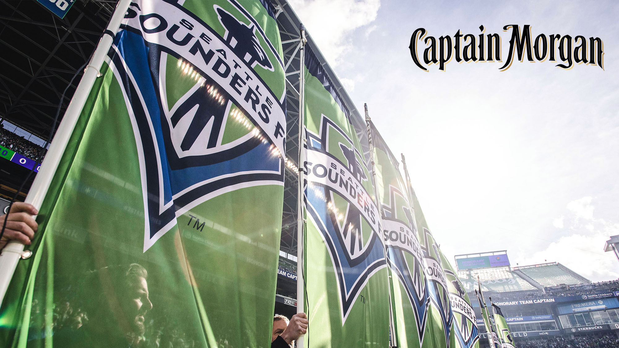 Seattle Sounders Fc And Captain Morgan Team Up To Help Local Covid-19 Relief Effort As Part Of Mls Unites photo