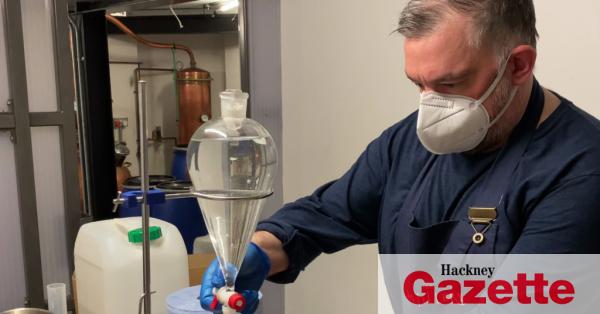 Coronavirus: Haggerston Distillery 58 Gin Ltd Steps In To Make Hand Sanitiser For Met Police Officers photo