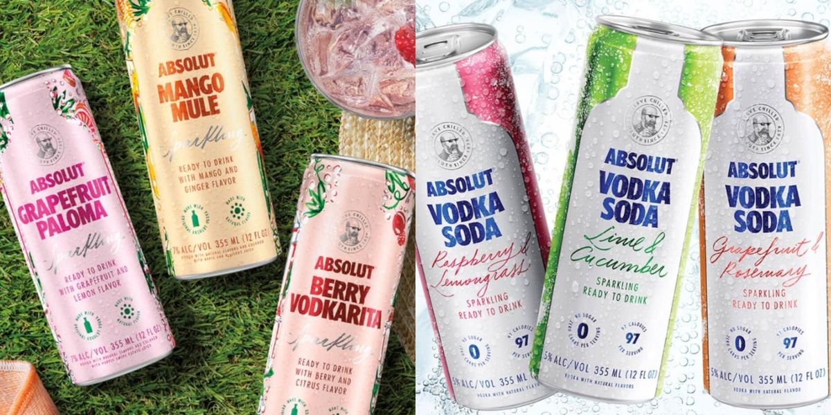 Absolut Released A Line Of Canned Vodka Drinks We’ll Be Sipping On All Summer photo