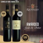 Gold and Silver for Rietvallei at the Sommelier Wine Awards photo