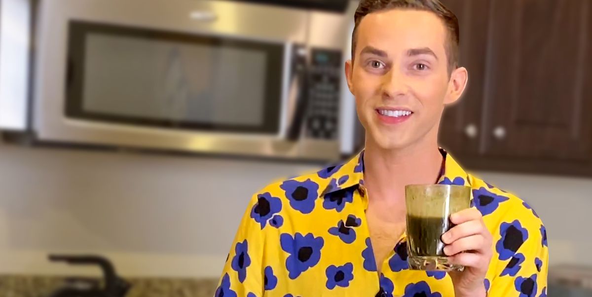 Currently Spiraling Because Adam Rippon Made A Cocktail With Vodka And Emergen-c photo