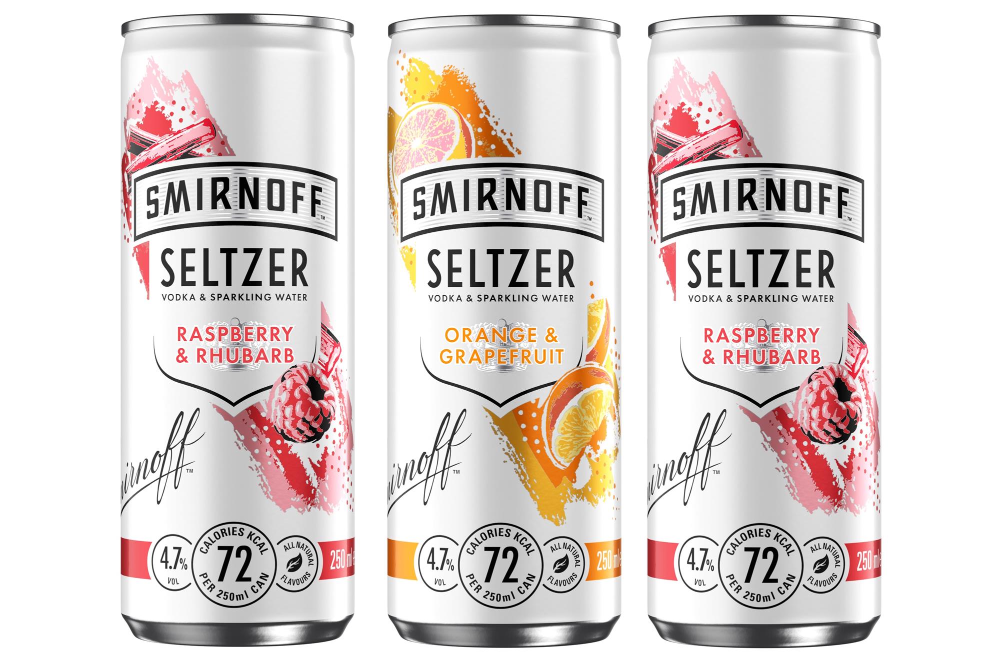 Smirnoff Taps Hard Seltzer Trend With New Canned Duo photo