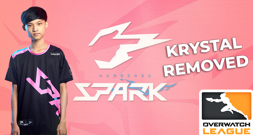 Hangzhou Spark Removes Krystal From Owl Roster photo