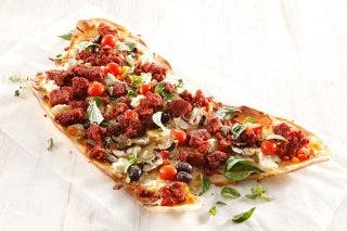 Recipe: Crispy Bull Brand Pizza photo