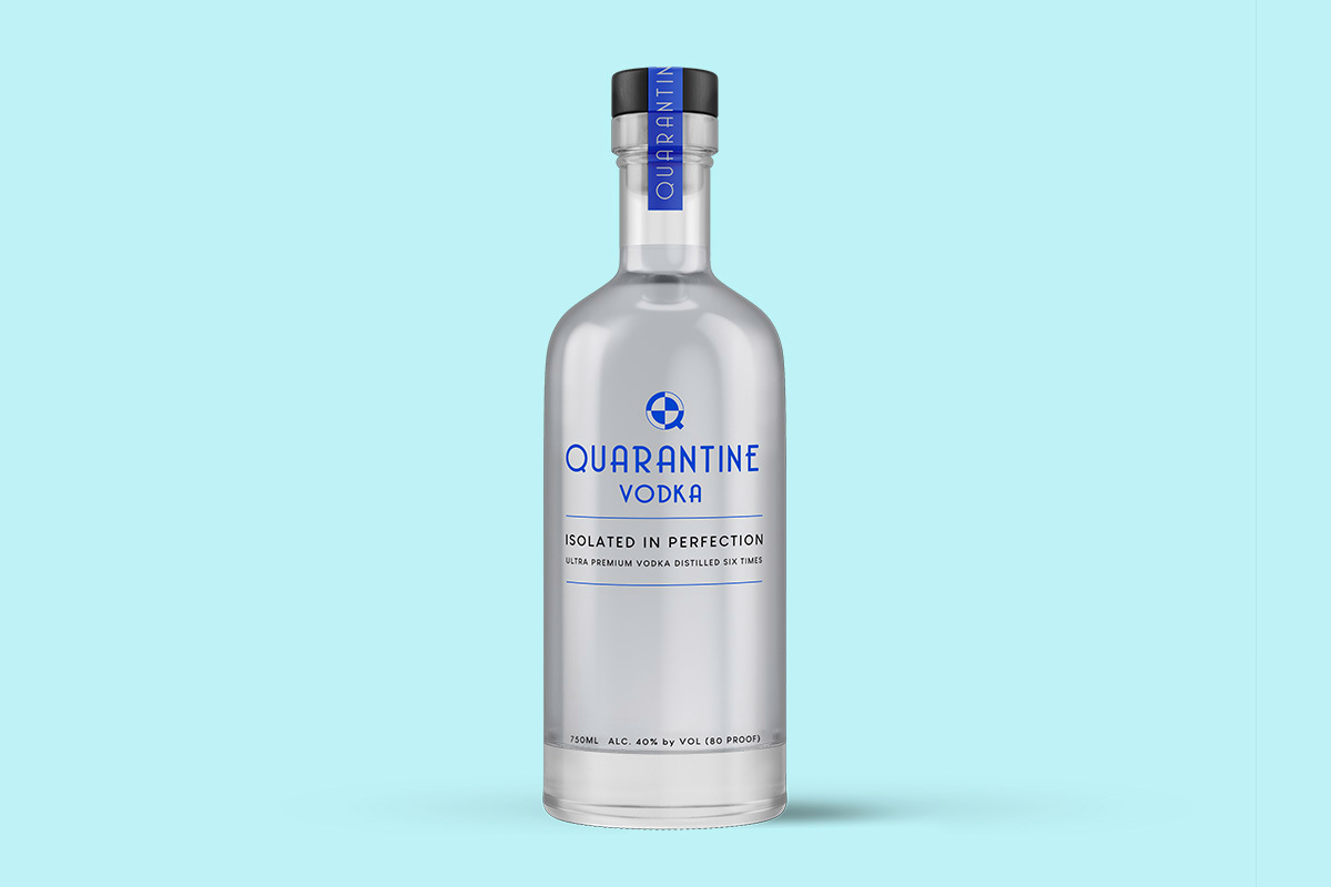 Quarantine Vodka Is A Spirit Borne From Social Distancing photo