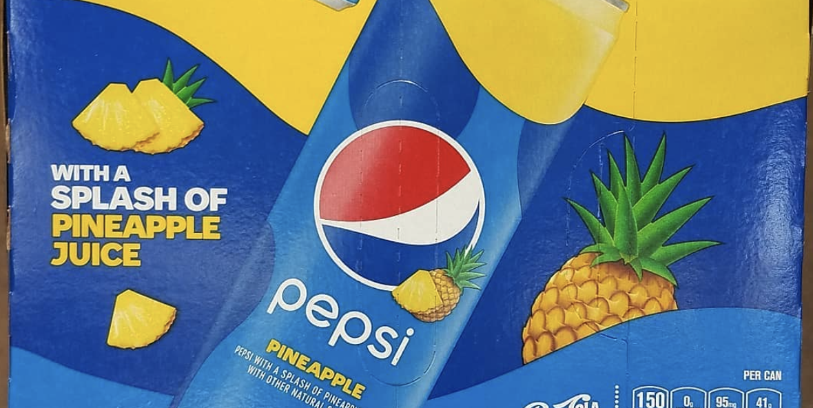 Pineapple Pepsi Is Now Available In The United States So Pass The Rum photo