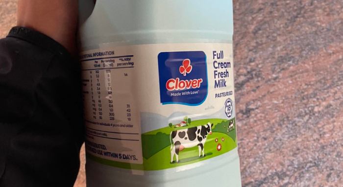 Wondering Why Clover Milk Bottles Are Blue? photo