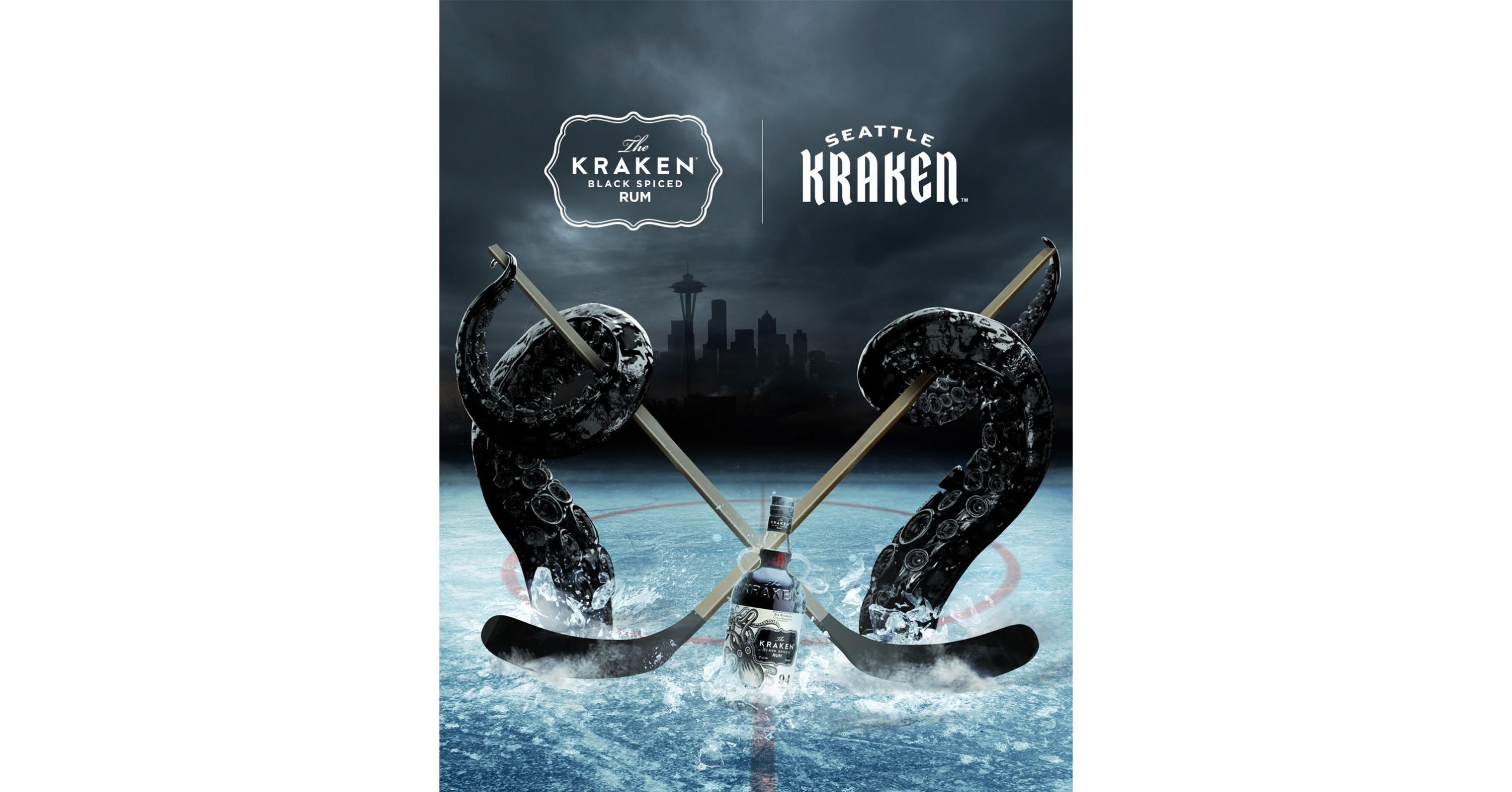 Kraken On Ice: Kraken Rum Announces Official Partnership With Nhl’s Newest Team, Seattle Kraken photo