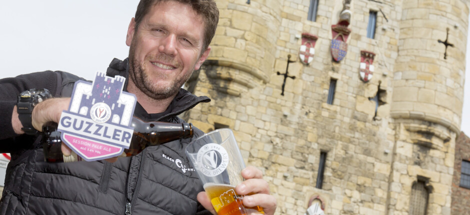 York Brewery Showcases Iconic York Imagery In An Update To Its Flagship Cask Ale Brand, Guzzler photo
