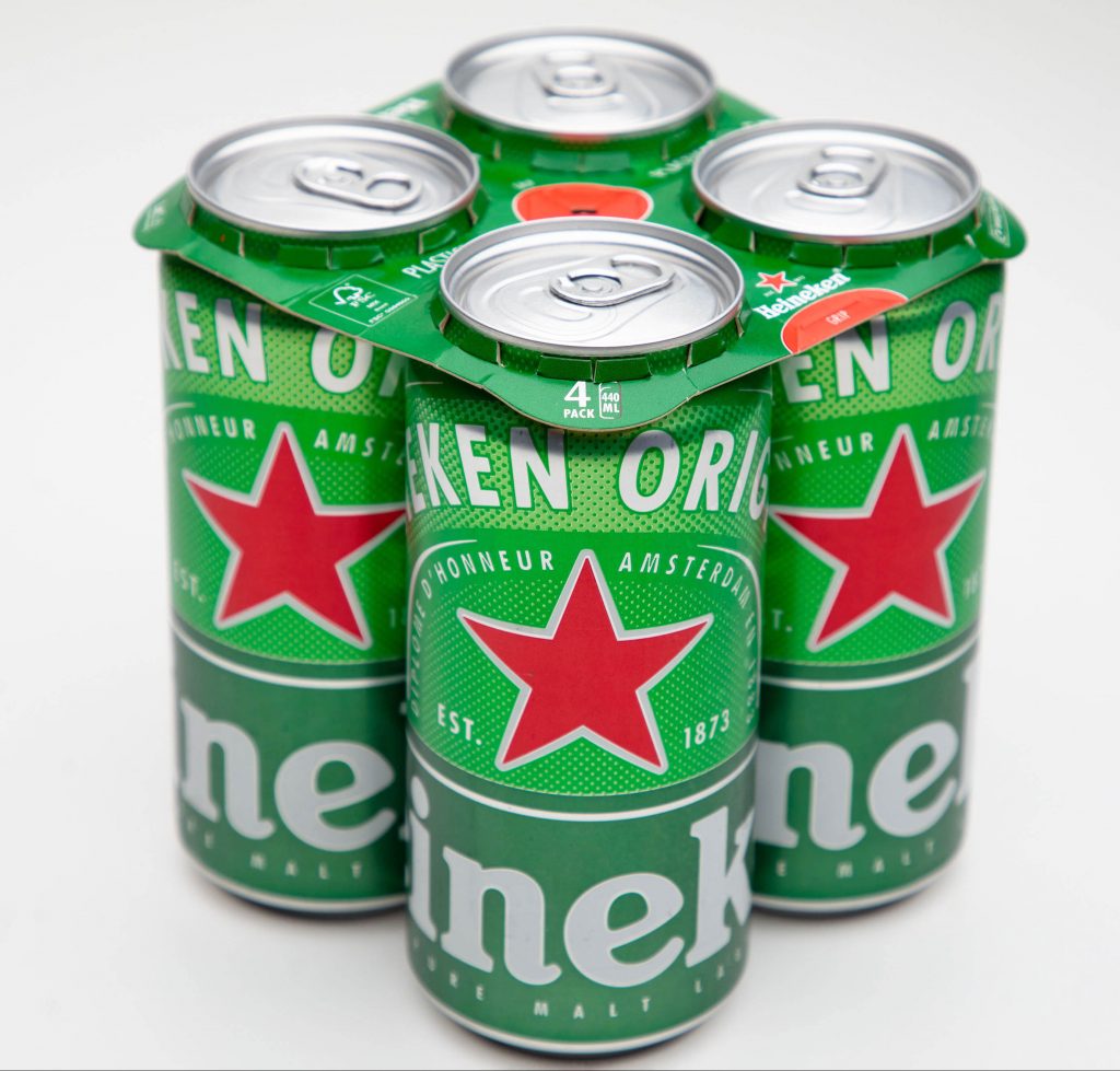 Heineken Backs Compostable Cardboard To Eliminate Plastic For Beer Multipacks photo