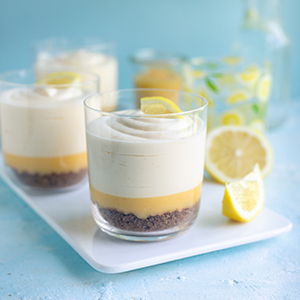 Lemongold® Cheesecake Mousse Cups With Biscoff photo