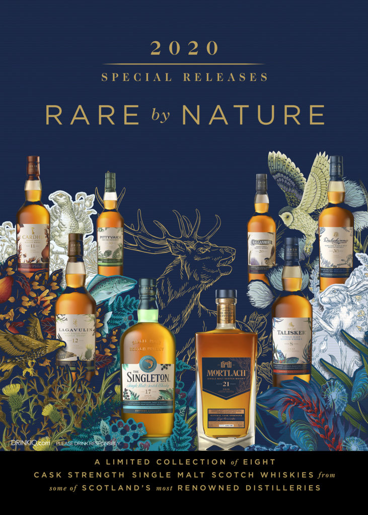 ‘rare By Nature’ – Diageo Unveils The 2020 Special Releases Whisky Collection photo