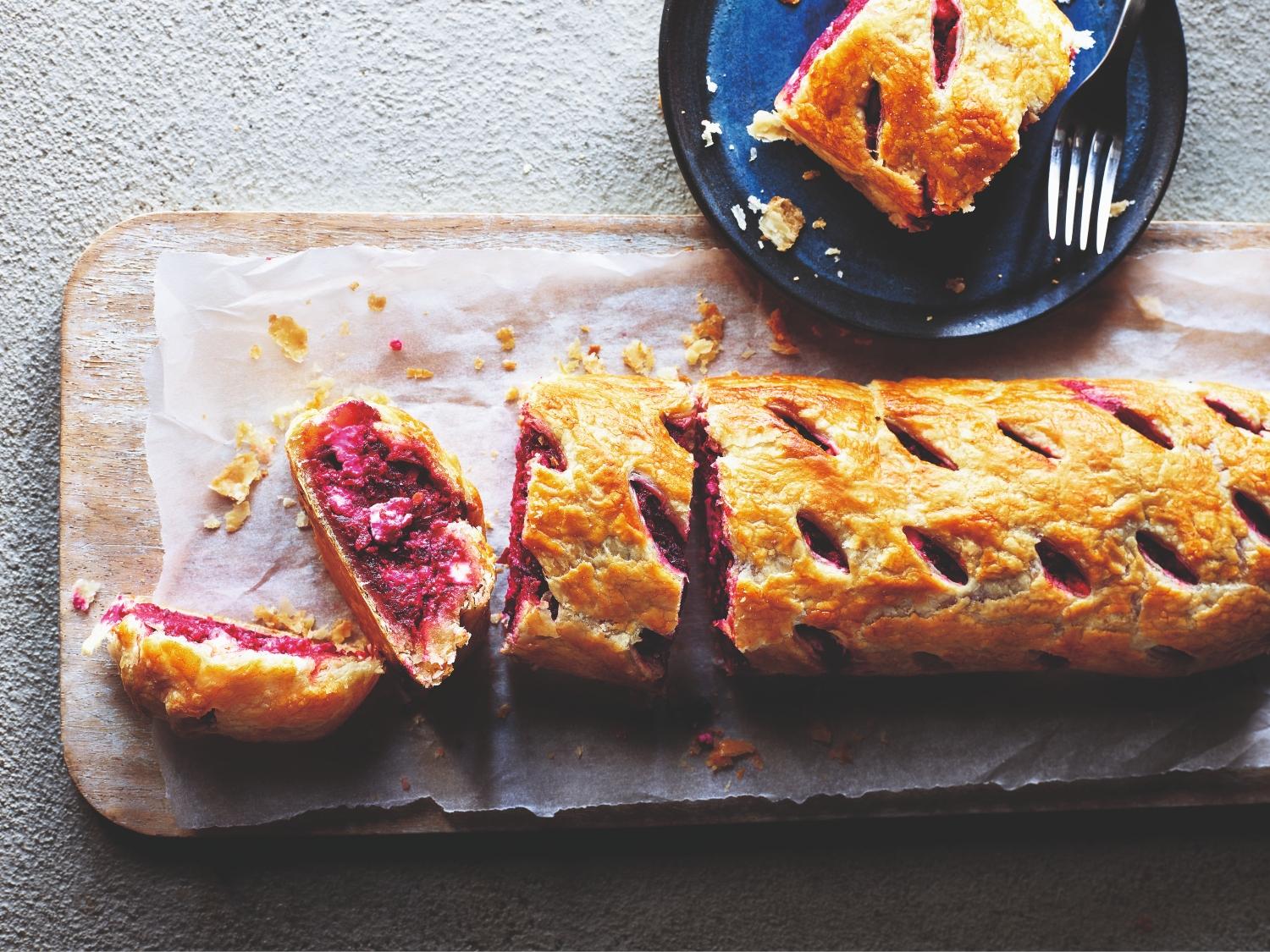 Sabrina Ghayour’s Beetroot And Feta Lattice From Her New Cookbook photo