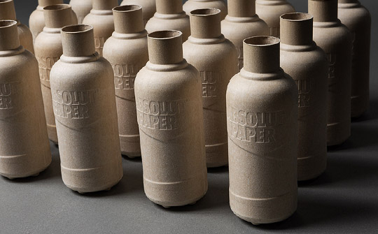 Absolut Is Experimenting With Paper Bottles For Its Vodka photo