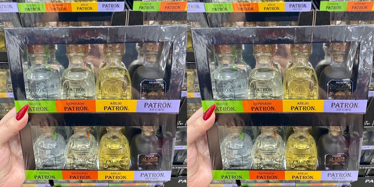 Costco Is Selling A Variety Pack Of Mini PatrÃ³n Bottles That Makes The Perfect Giftâ¦to Yourself photo