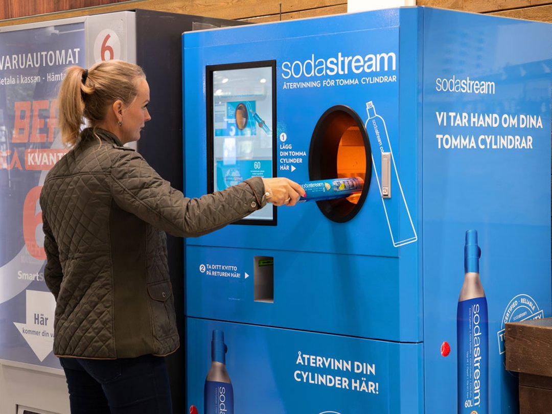 Sodastream And Tomra Partner Up On Co2 Cylinder Return Scheme photo