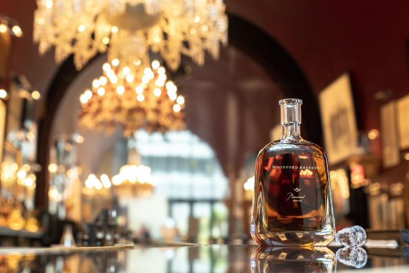 Woodford Reserve Launches $2,000 Rare Cognac-finished Bourbon In Crystal Decanter photo