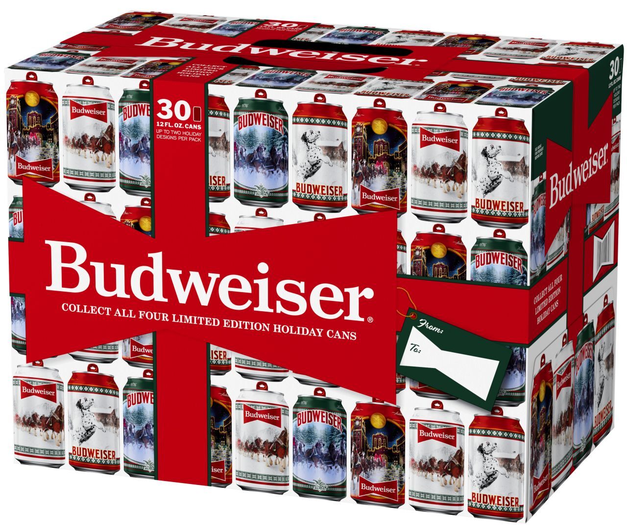 Budweiser Unveils ‘2020 Holiday Limited Edition Stein Cans’ photo