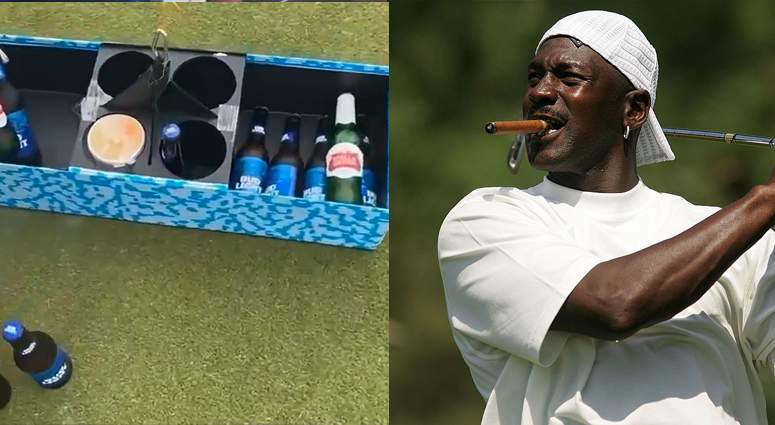 Michael Jordan Gets Drones To Deliver Food And Beer To Golfers At His Grove XXIII Golf Course photo