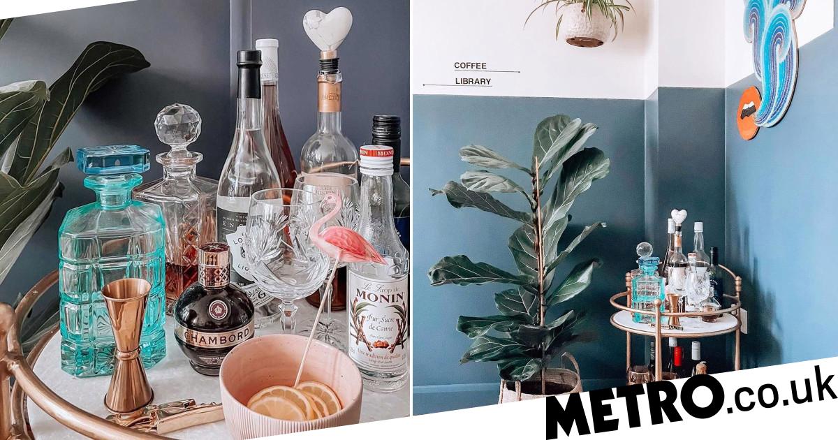 How To Style A Drinks Trolley, According To Instagrammers photo