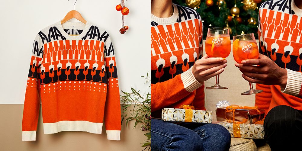 This Aperol Sprtizmas Jumper Is Actually Incredibly Stylish And All For A Good Cause photo