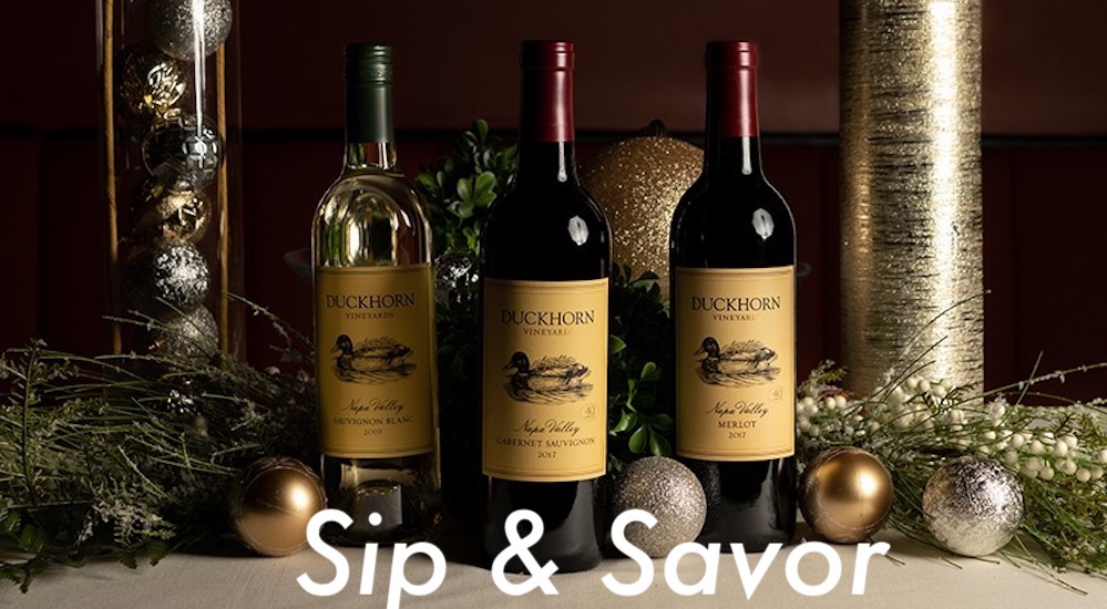 Sip & Savor: Virtual Meals, Feed A First Responder, And Christmas Dinners To-go photo
