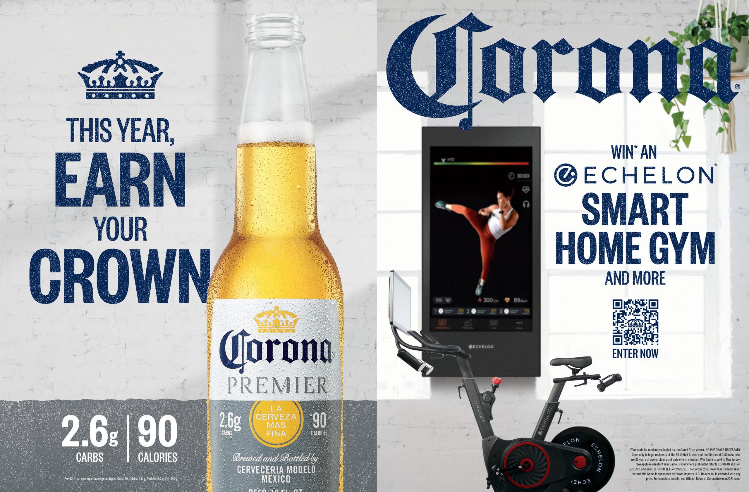 Corona Premier Expands Partnership With Echelon Fitness photo