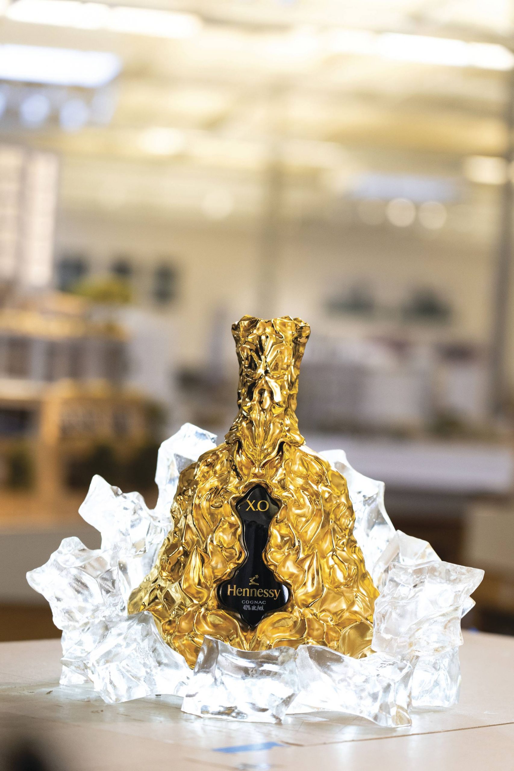 Maison Hennessy Celebrates 150 Years With A Glitzy Decanter Design By Frank Gehry photo